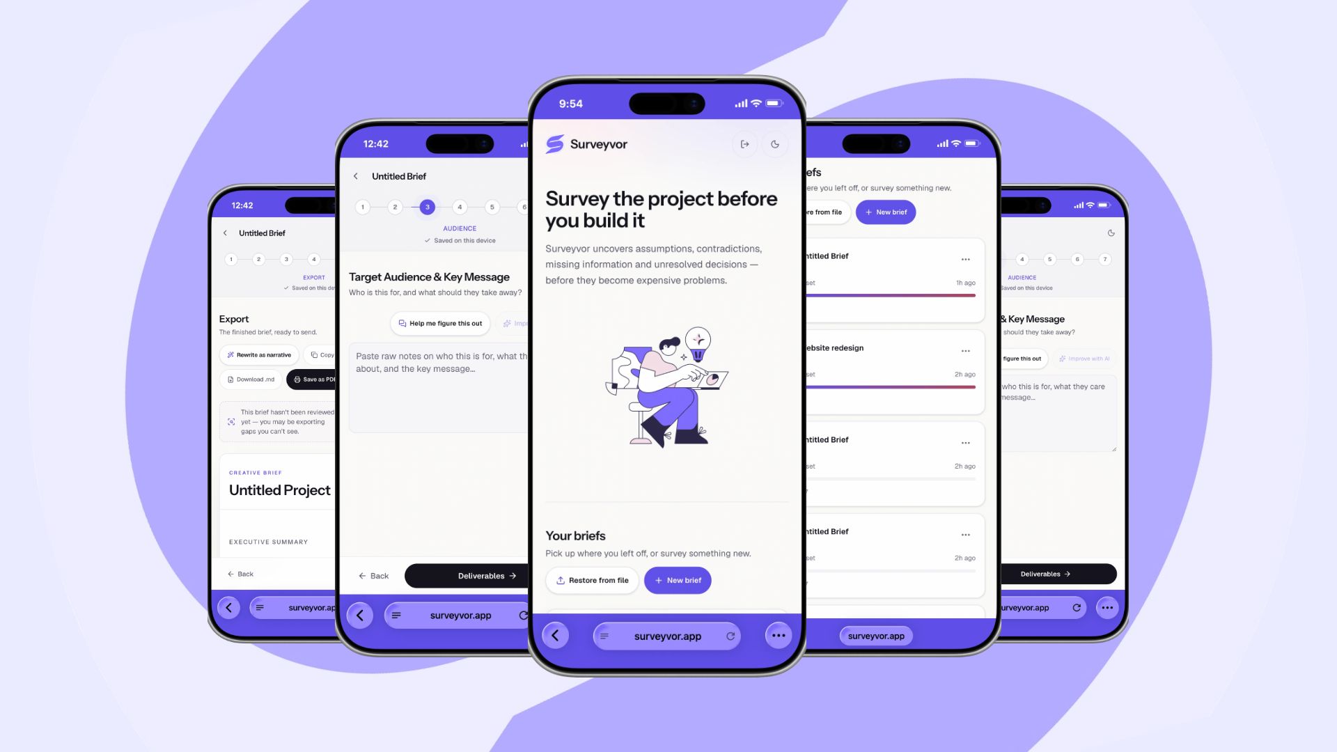 Surveyvor – brand card