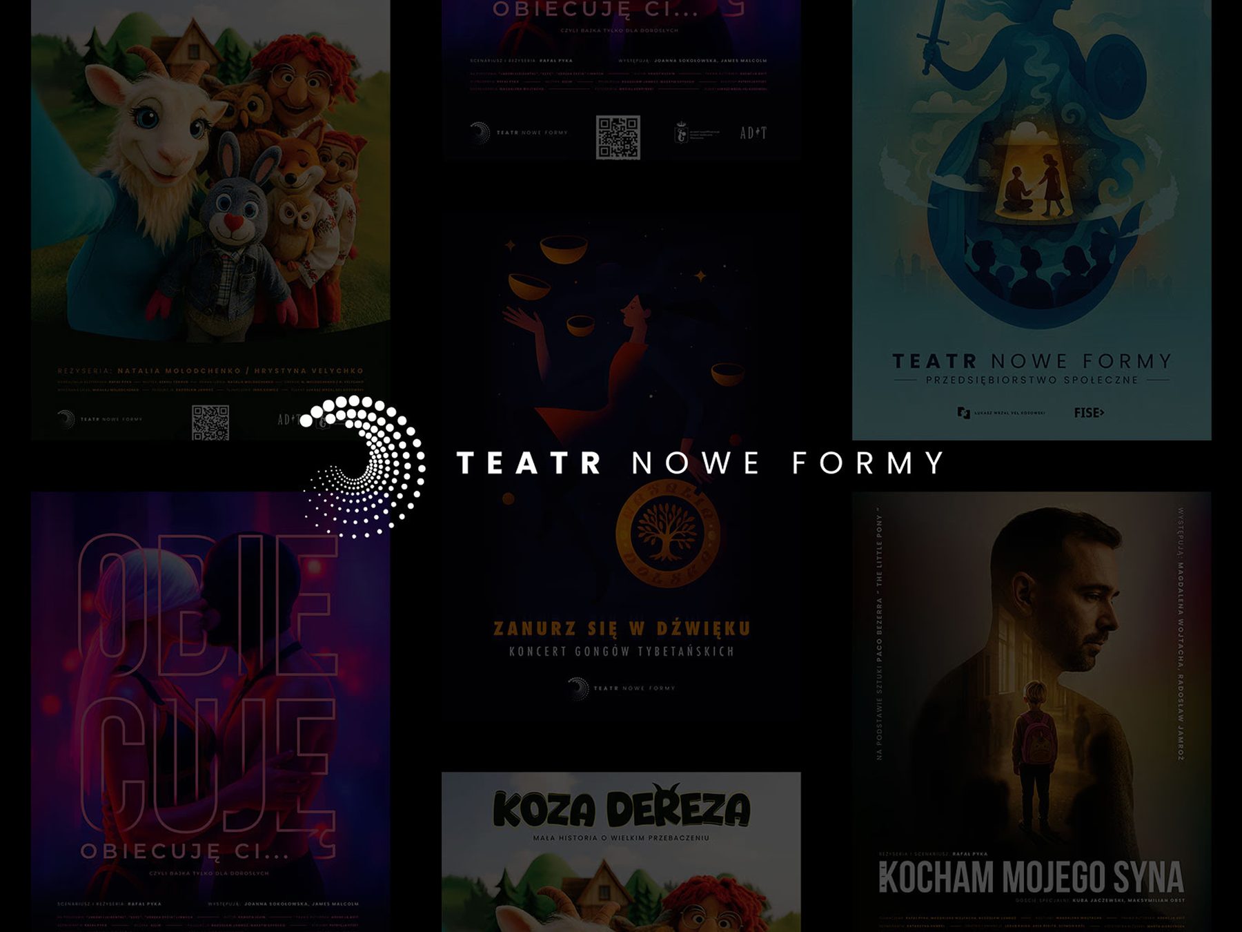 Teatr Nowe Formy – brochures and cards