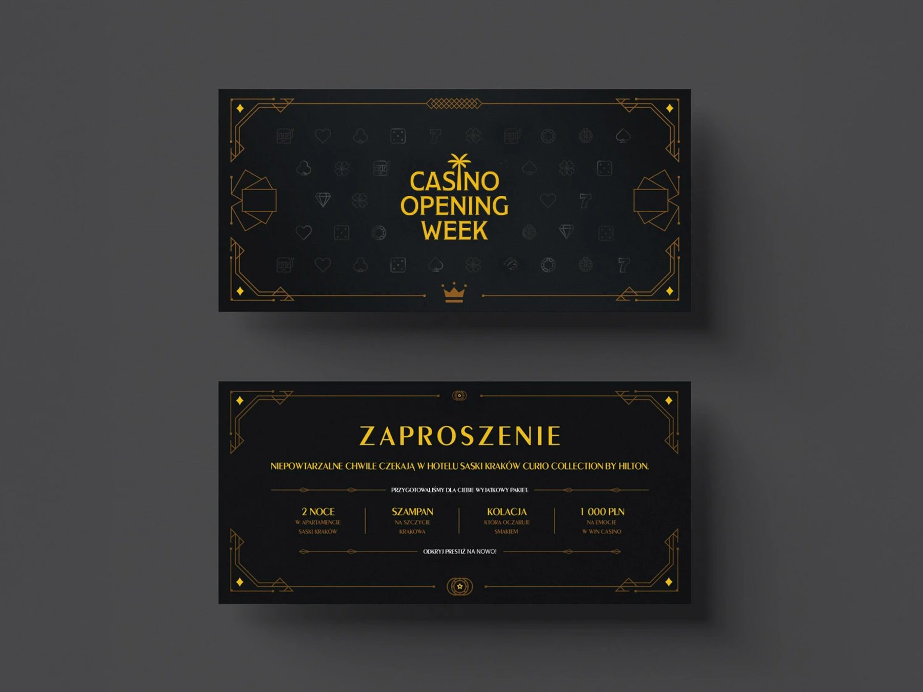 Win Casino – visual language